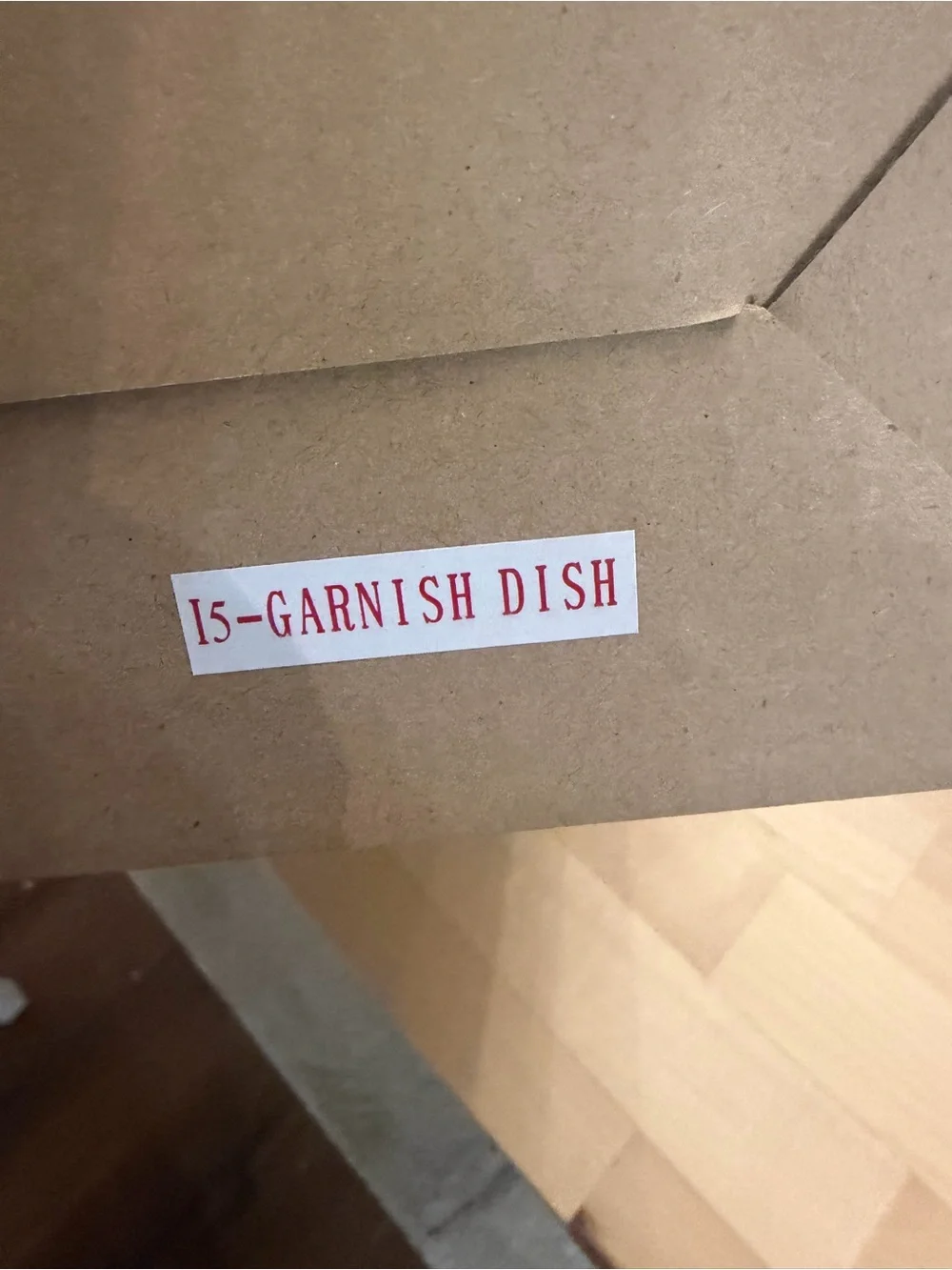 Nora Fleming I5 retired garnish tray White Stoneware